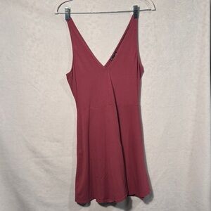 Express Burgundy Sleeveless Top